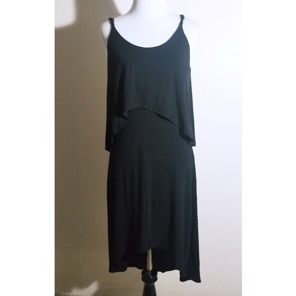 NWT Mac & Jack Black Midi Dress